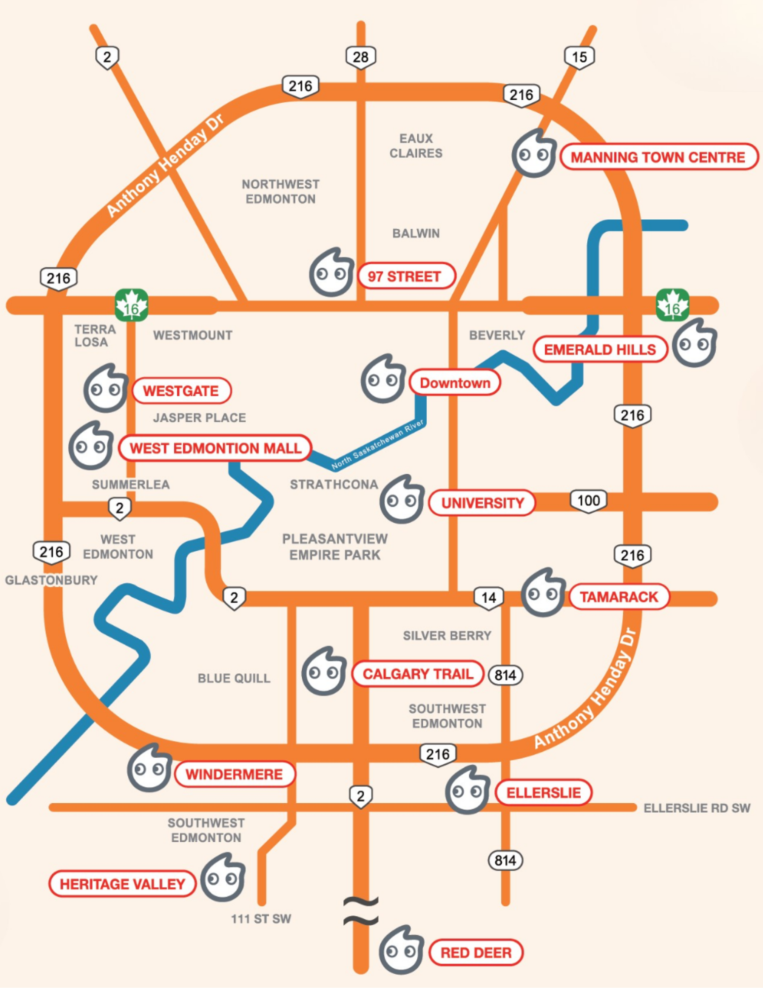CoCo Edmonton Locations